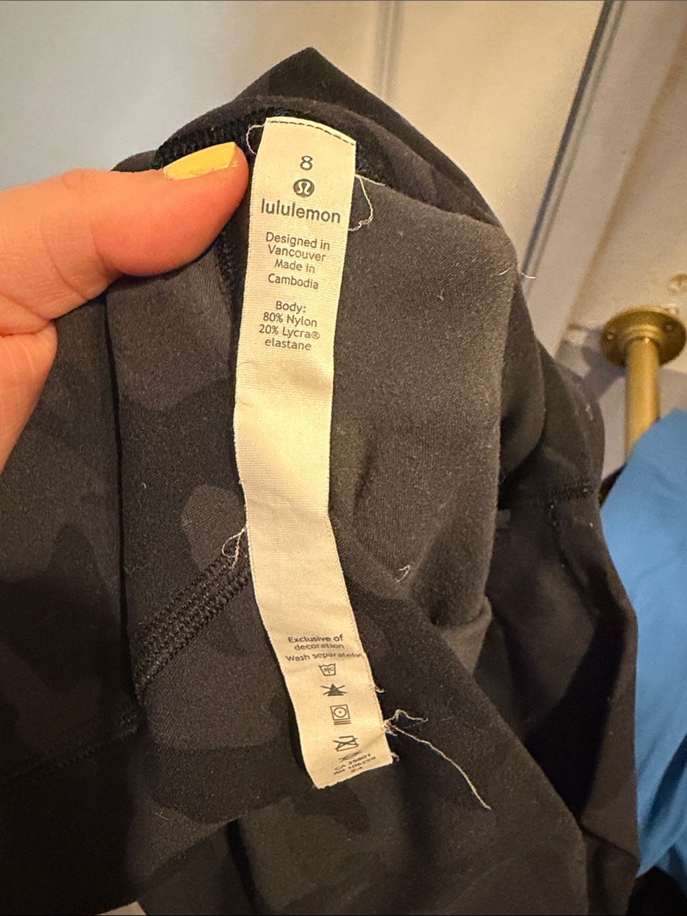 lululemon athletica Black Camo Leggings - Picture 4 of 5